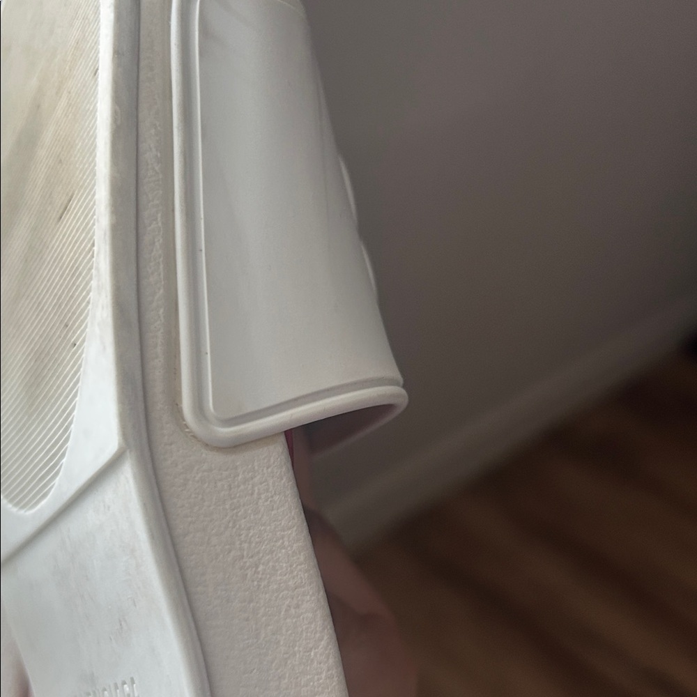 Balenciaga White Slide Sandals - Picture 10 of 10